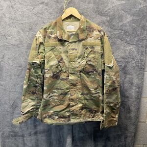 Military Coat Army Combat‎ Uniform Unisex S Long Ripstop Camo Field Jacket OCP